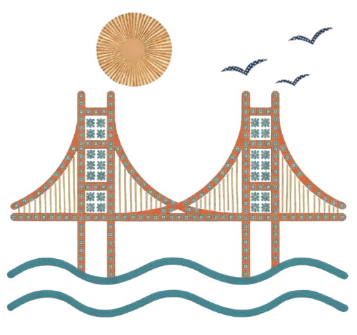 Golden Gate Bridge decoration